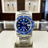 ROLX SUBMARNR METAL STRAP WATCH